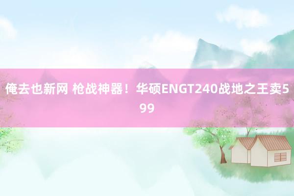 俺去也新网 枪战神器！华硕ENGT240战地之王卖599